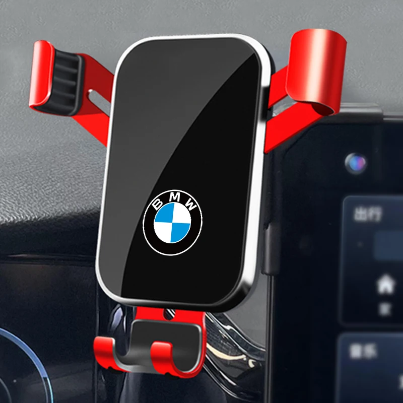 Gravity Car Phone Holder Air Vent GPS Mount Mobile Cell Stand For BMW 1 2 3 4 5 7 Series X1 X2 X3 X4 X5 X6 X7 M1 M2 M3 M4 M5 M6