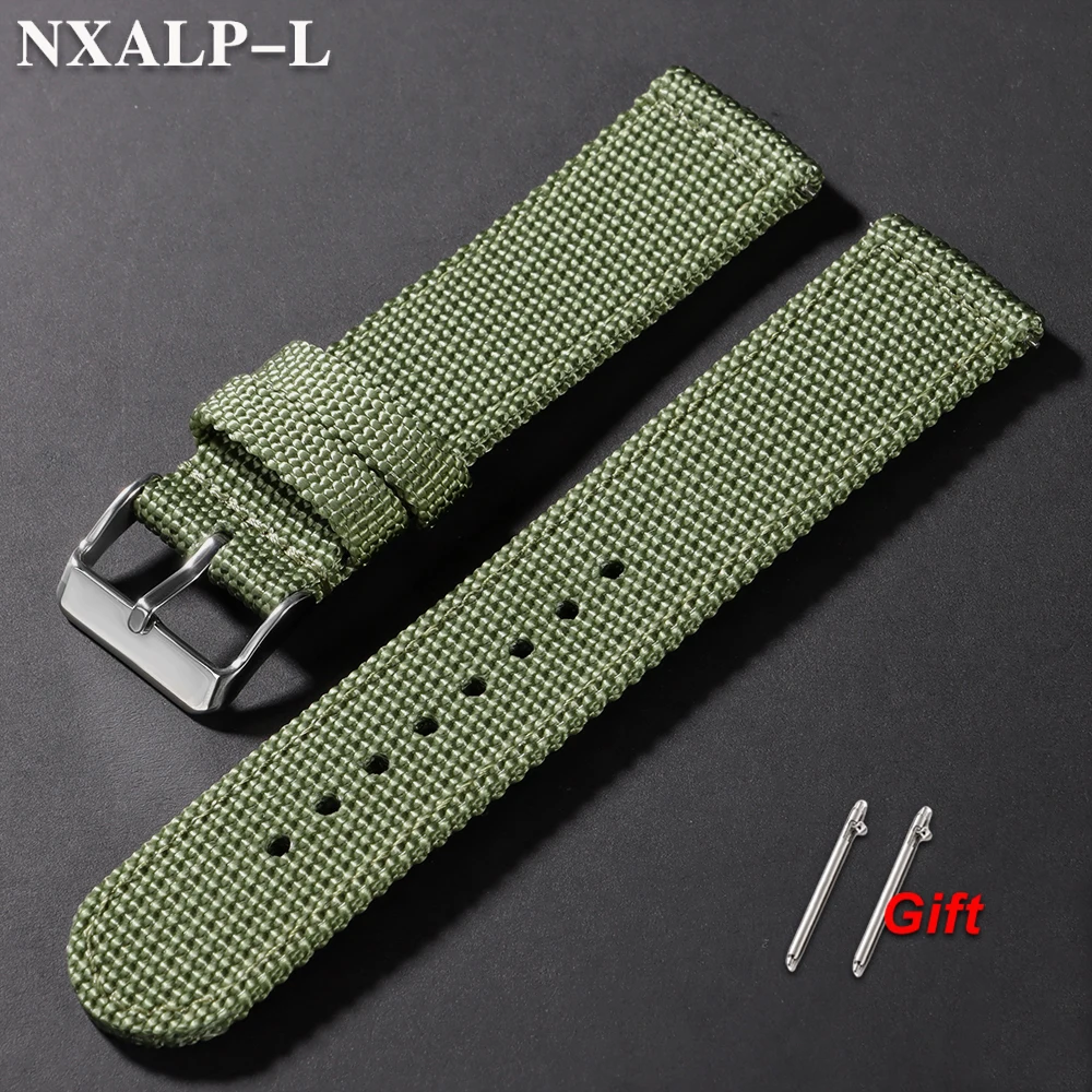 Sports Nylon Watch Band 18mm 20mm 22mm 24mm Quick Release Woven Strap for Men Women Sport Wristband Military Universal Bracelet image 2