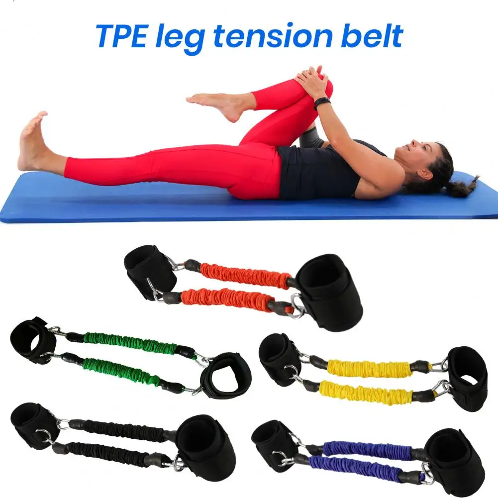 Bandas De Resistência Do Tornozelo, Pernas Guarda, Propinas, Treinamento De Quadril, Toning Muscular, Exercícios De Treino