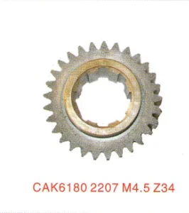 

Shenyang Machine Tool Gear Machine Tool Accessories Machine Tool Accessories CAK6180 2207 M4.5 Z34