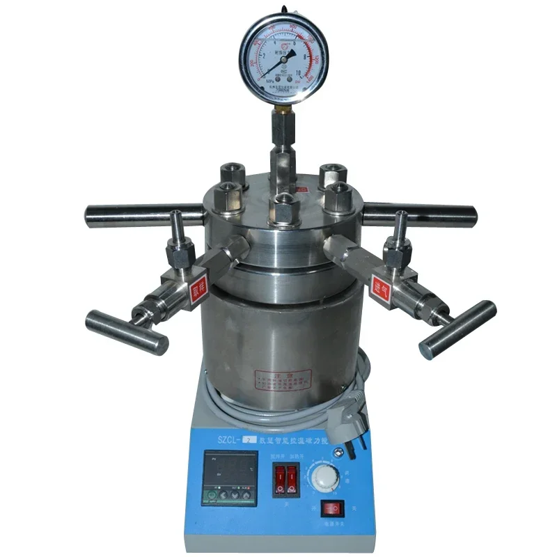 For -0.25L Hydrothermal Synthesis Autoclave Reactor 10Mpa Tabletop High Pressure Stainless Steel Reaction Kettle 1pc