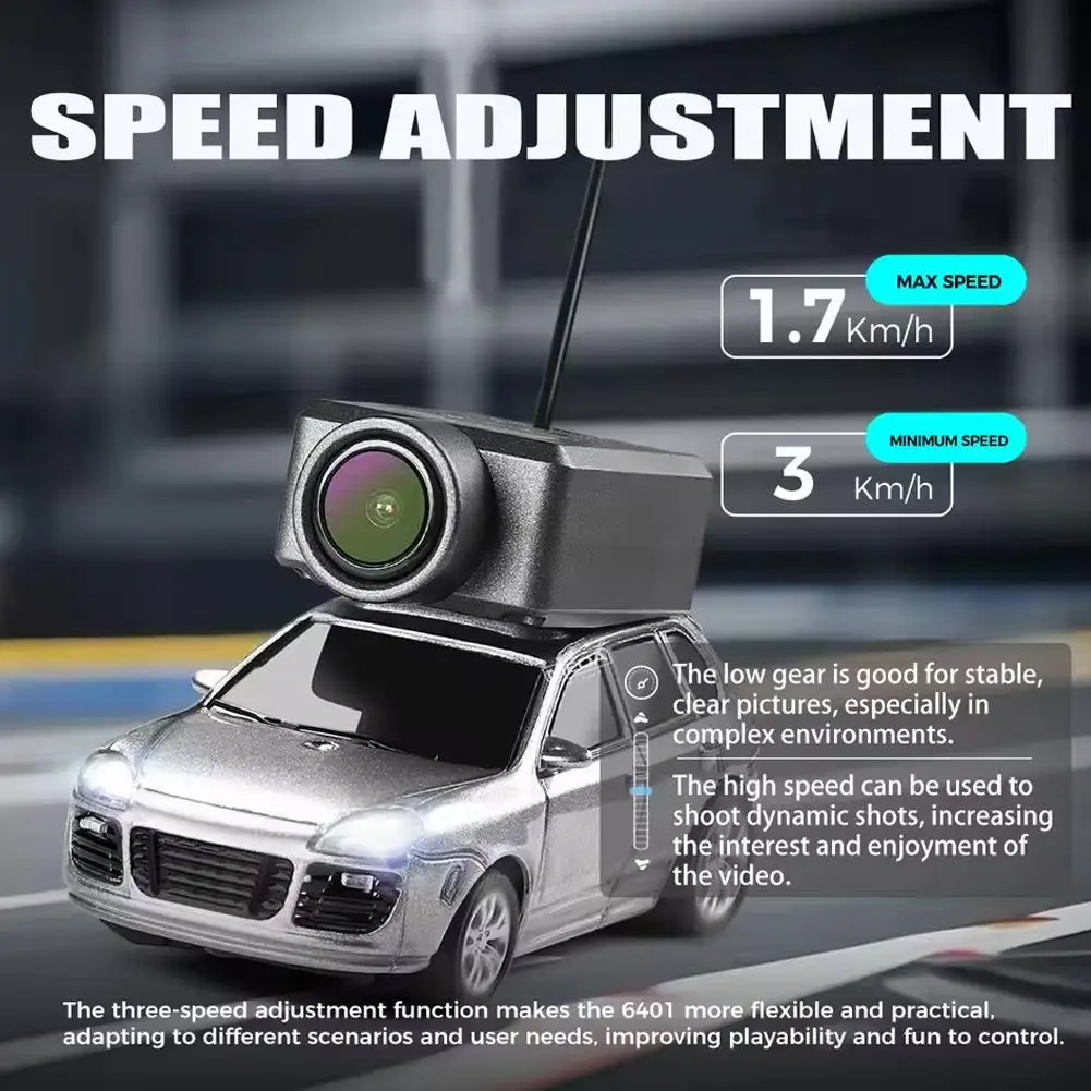 سيارة WLtoys RC الأصلية 6401 مع كاميرا 2K فيديو 1:64 تطبيق WiFi صغير 2.4G أو سيارة التحكم عن بعد FPV عرض VR وظيفة سيارات لعبة #1