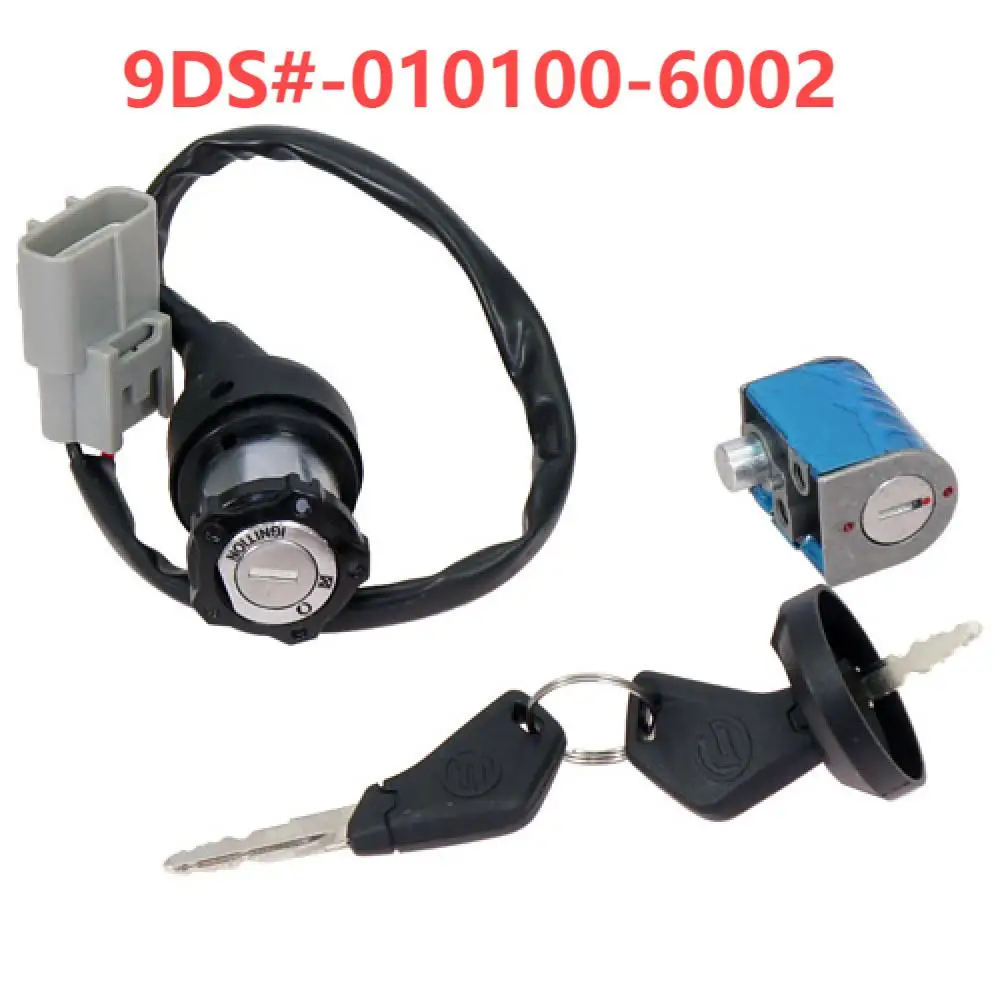 

3(2pin) Switch Lock Assy 9DS#-010100-6002 For CF Moto ATV Accessories CForce 600 625 Touring 600ATR-2L(T3b) motorcyle part