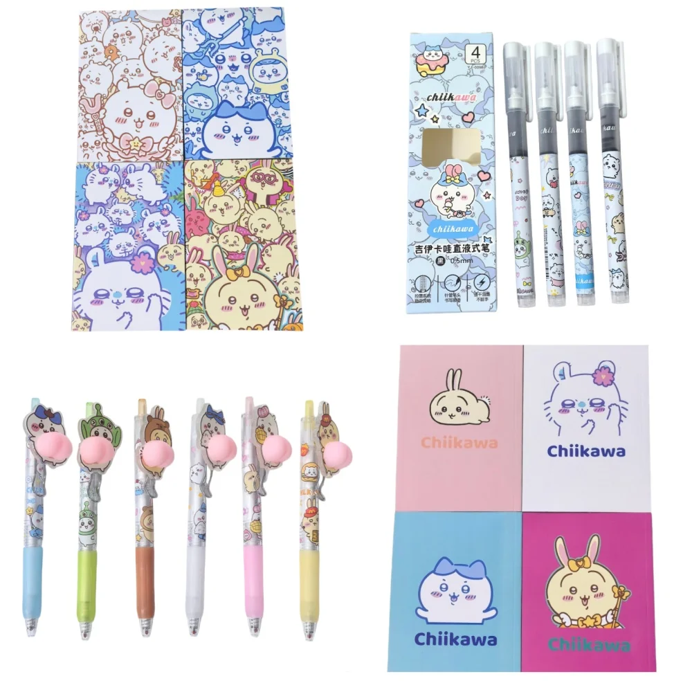 Chiikawa Stationery Set with Squishy Pen description 1
