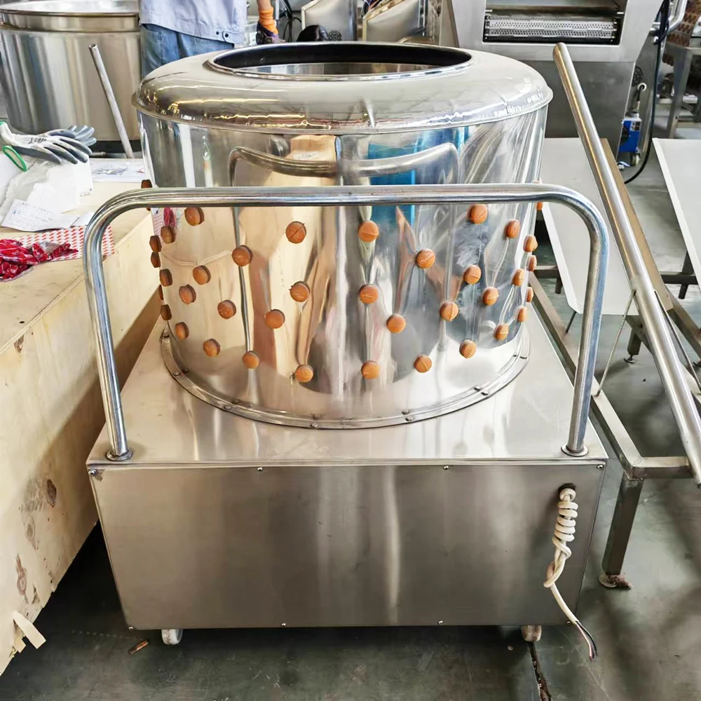 2025High Efficiency Halal Poultry Slaughter Equipment Chicken Defeathering Machine for Sale
