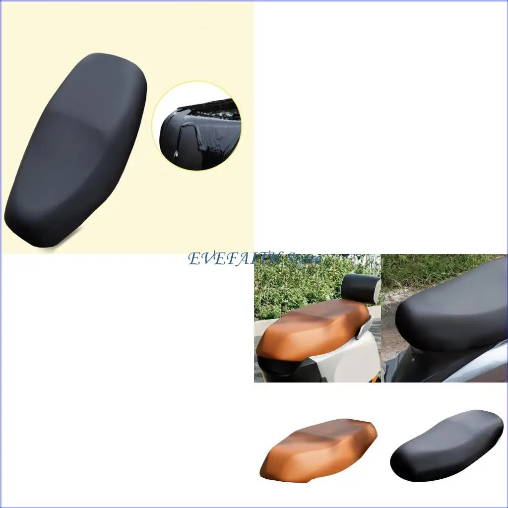 

124B мотоциклетный водонепроницаемый чехол на сиденье, подушка для скутера, электрический велосипед, чехол на сиденье