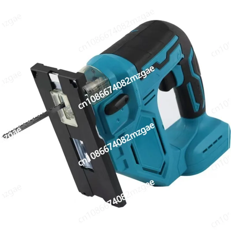 Portable Lithium Ion Cordless Electric Curve Saw, Rechargeable Woodworking Jigsaw for Universal Material Cutting