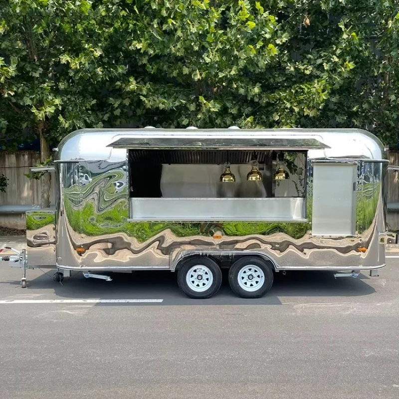 Fulai Mobile Bar Trailers Full - огляд і ціна Mobile Coffee Van Equipment