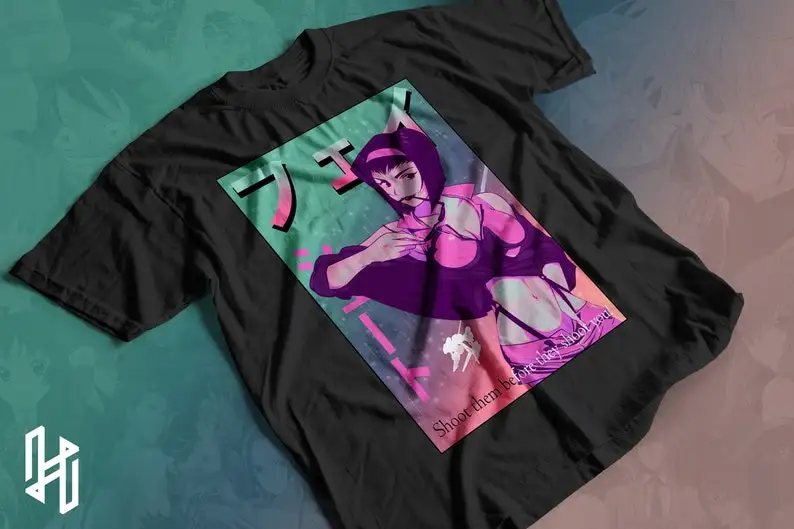 

Faye Valentine Anime T-shirt Unisex, Anime Manga Shirt