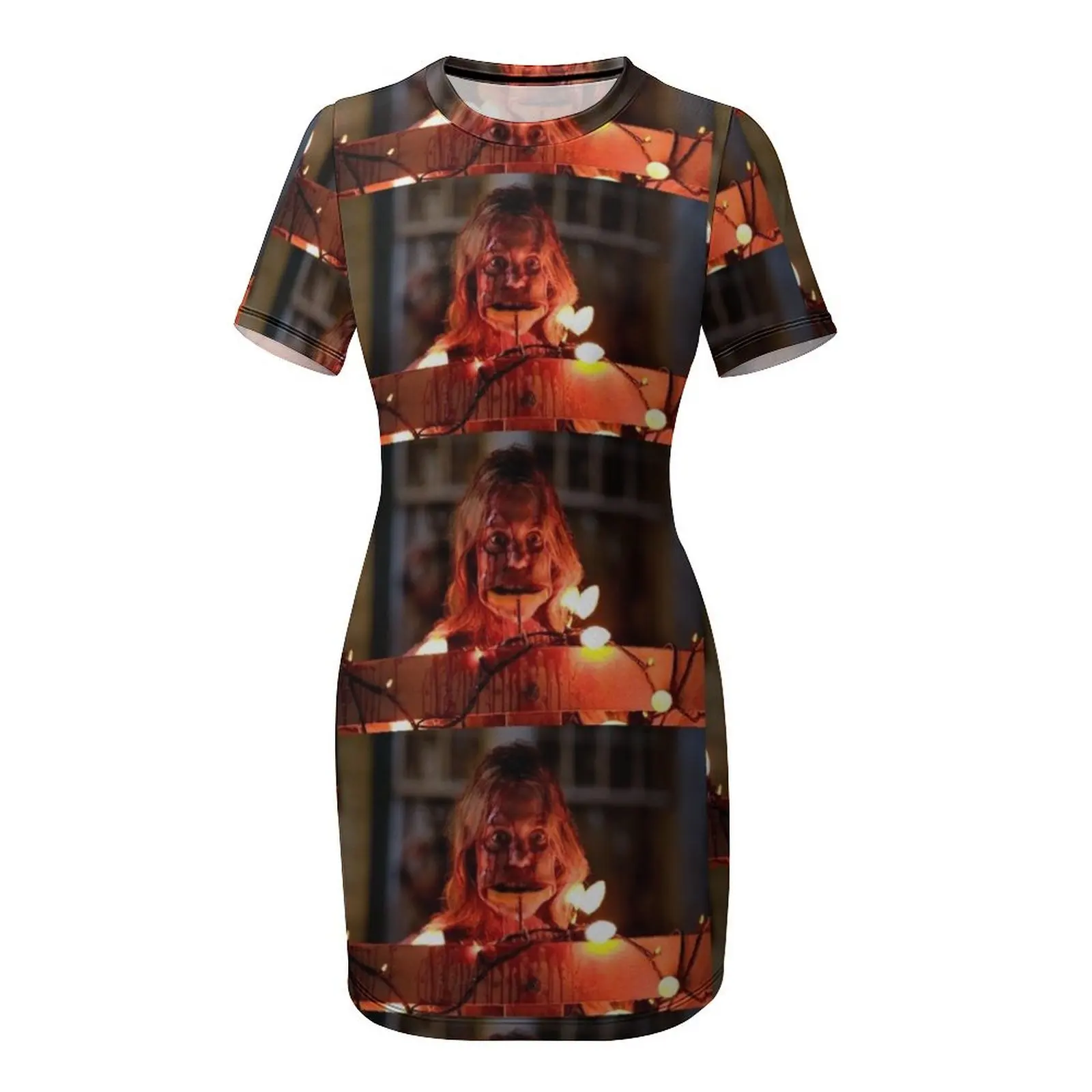 فستان Emma Trick R Trick بأكمام قصيرة فساتين نسائية فساتين فاخرة مجموعات نسائية أنيقة