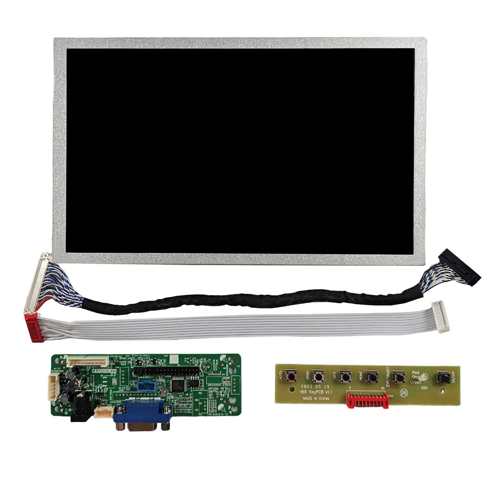 Vsdisplay Tft Lcd Display Module 8.9Inch 1024X600 Hsd089Ifw1 Lcd Display Screen With Vga Input Rt2270 Circuit Board