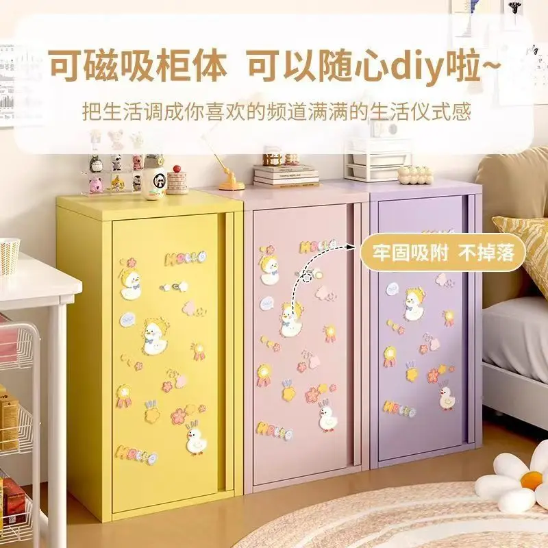 Dopamine Desk Wrought Iron Storage Cabinet Color Student Locker