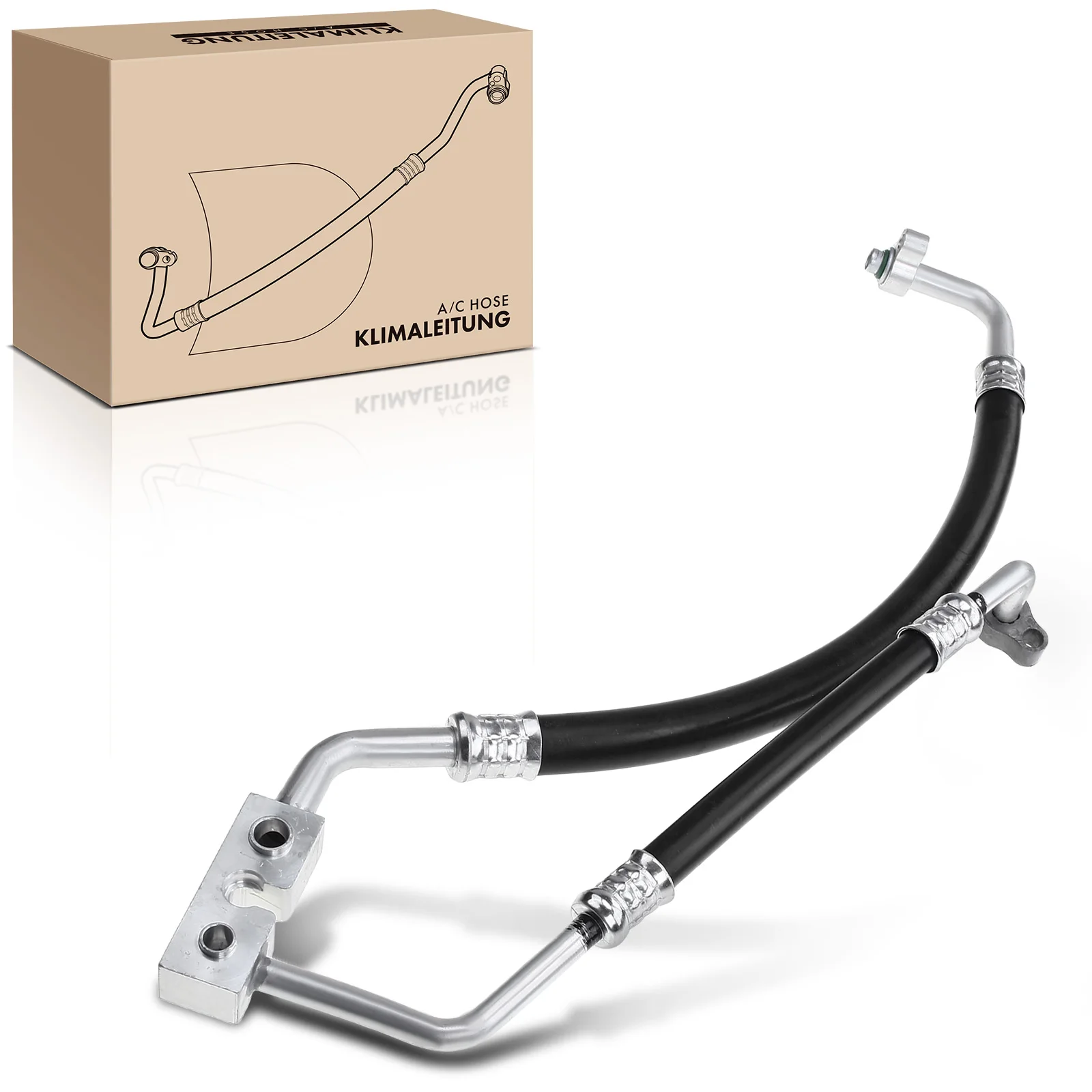 Frankberg 1x hogedrukleiding lagedrukleiding airconditioner voor Ford Focus DAW DBW DFW Focus Tournament DNW 1998-2004 XS4H19D850AB