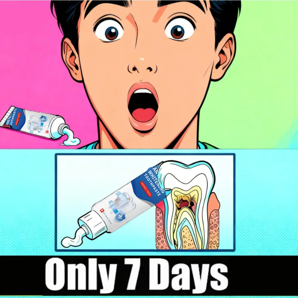 

7-day oral toothpaste for preventing tooth decay and effectively removing dental plaque