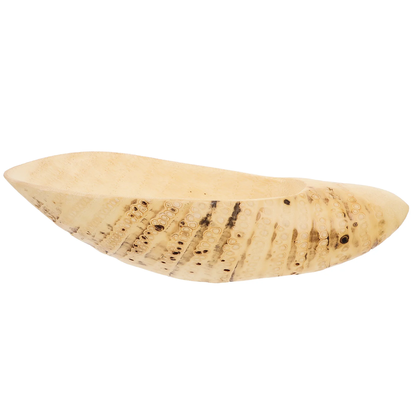 

Bamboo Root Tray Kitchen Fruit Plate Decorative Bowl Food Serving Rustic Snack Display Long Life Practical Home Use
