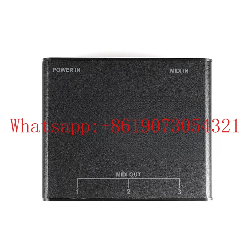 

Новый контроллер THRU-3 BOX, 3-полосный 1-вход, 3-выходный MIDI-разветвитель MIDI-разветвитель