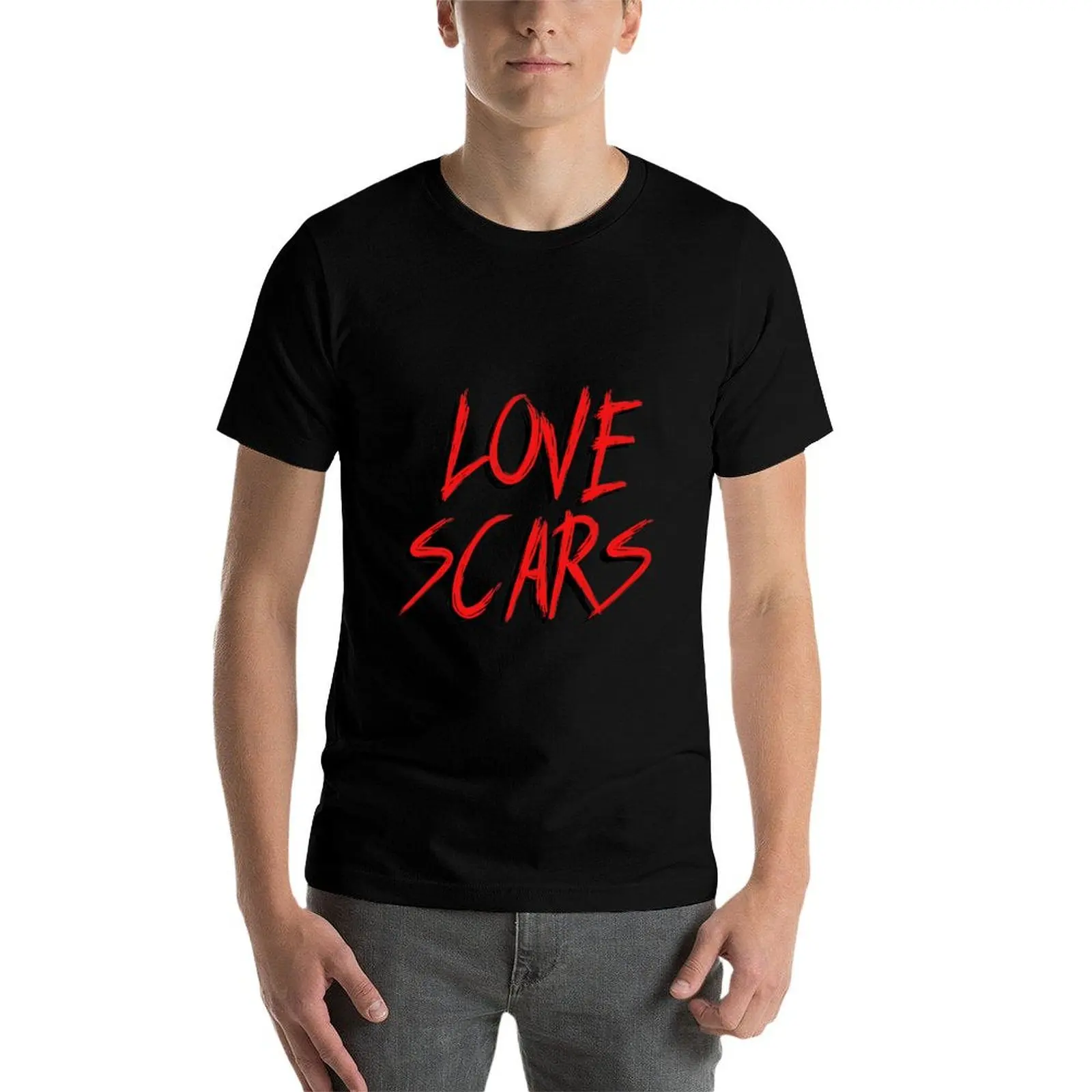 Love Scars TR Big Logo T-Shirt t shirt personalised t shirts for man graphic vintage T-Shirt