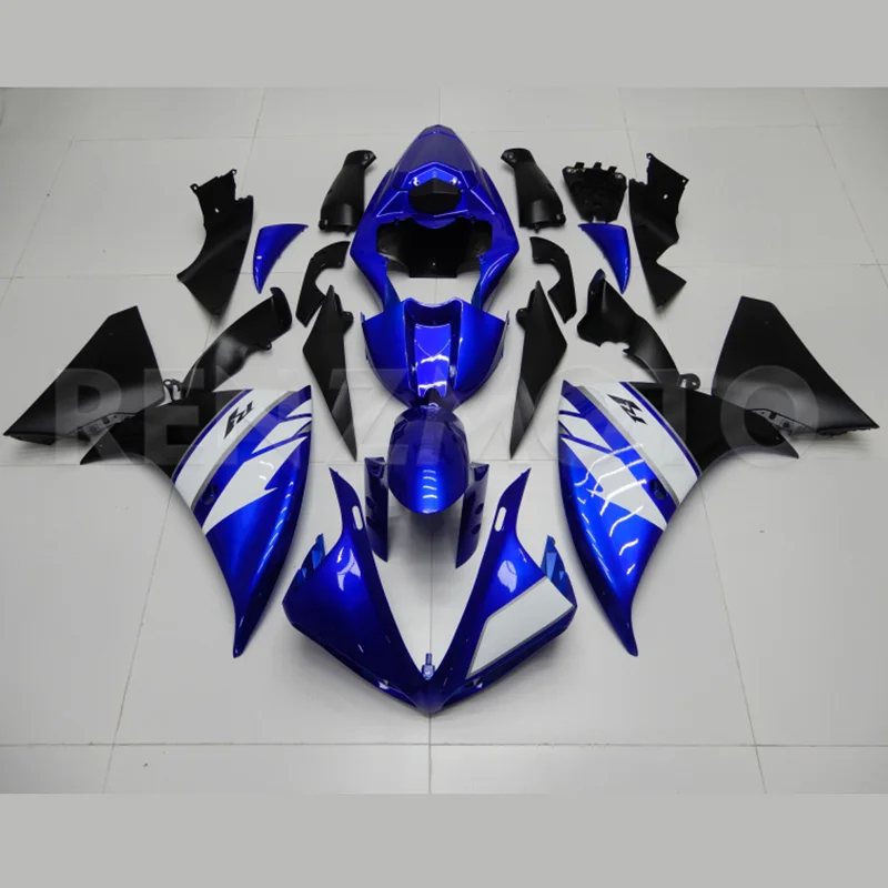 Bodywork For Yama ha  yzf R1 2009 2011 black blue white Fairings Injection Body Kits Abs Plastic Panels