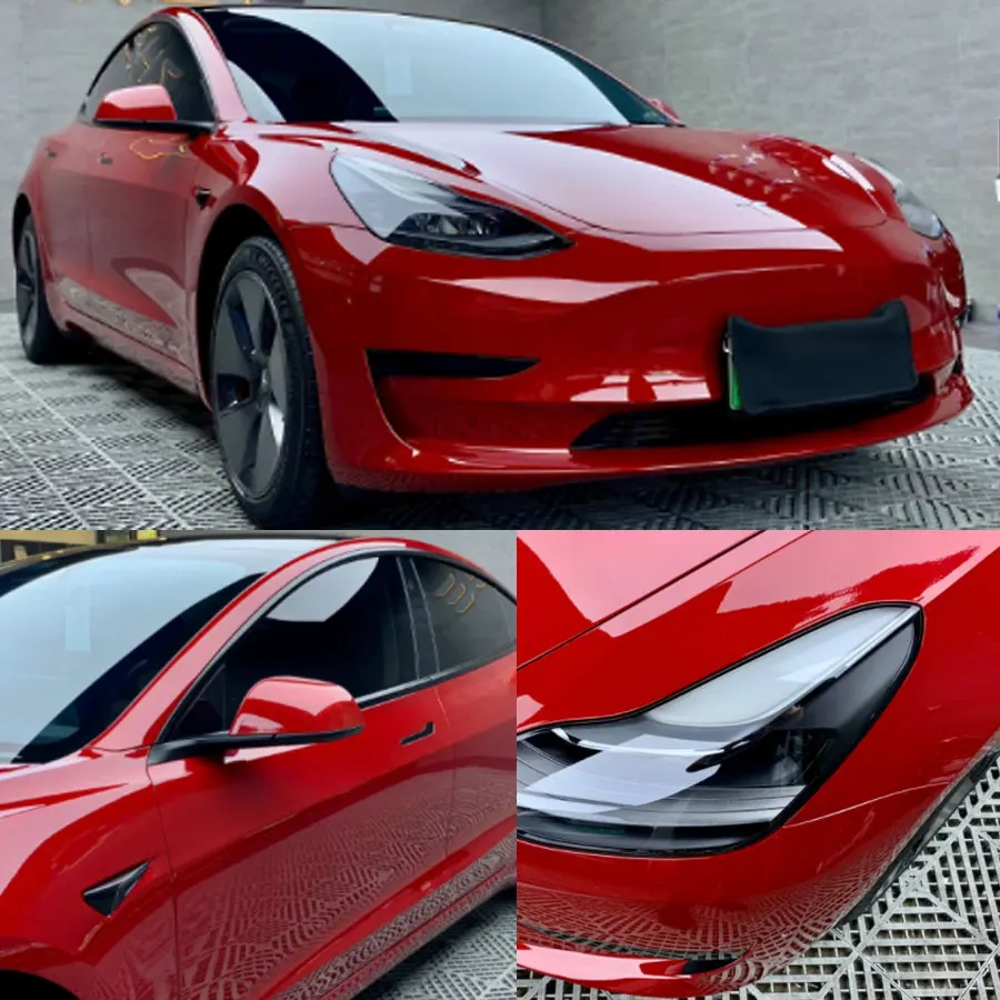 USA คุณภาพป้องกันรอยขีดข่วนฟิล์ม PPF สีสําหรับรถยนต์ Anti Stain Hydrophobic Satin Car Wrap