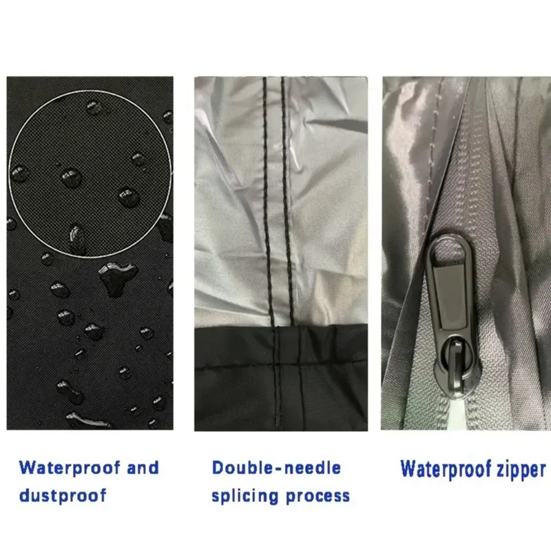 B50C كرسي حديقة غطاء خارجي مقاوم للماء الغبار كرسي متأرجح يغطي البيض على شكل كرسي معلق الغبار حامي مع سحاب