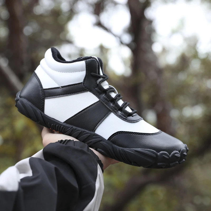 جديد الشتاء الجوارب في الهواء الطلق مقاوم للماء بيرفوت أحذية للرجال حذاء من الجلد أفخم حذاء ثلج دافئ عدم الانزلاق أحذية رياضية كاجوال حجم كبير #3