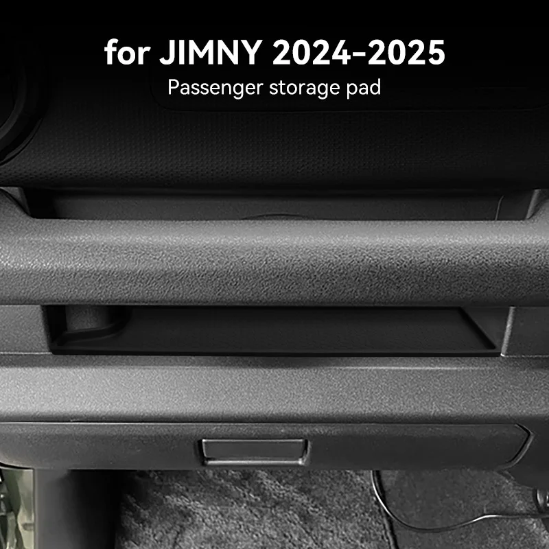 Suitable for 24-25 Jimny co-pilot storage box anti-slip protective pad car supplies special modification accessories