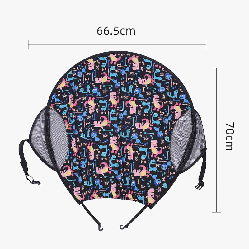 Stroller Sunshade Cover Universal Extended Sun Shade Stroller Shading Umbrella UV Protection Canopy Stroller Accessories