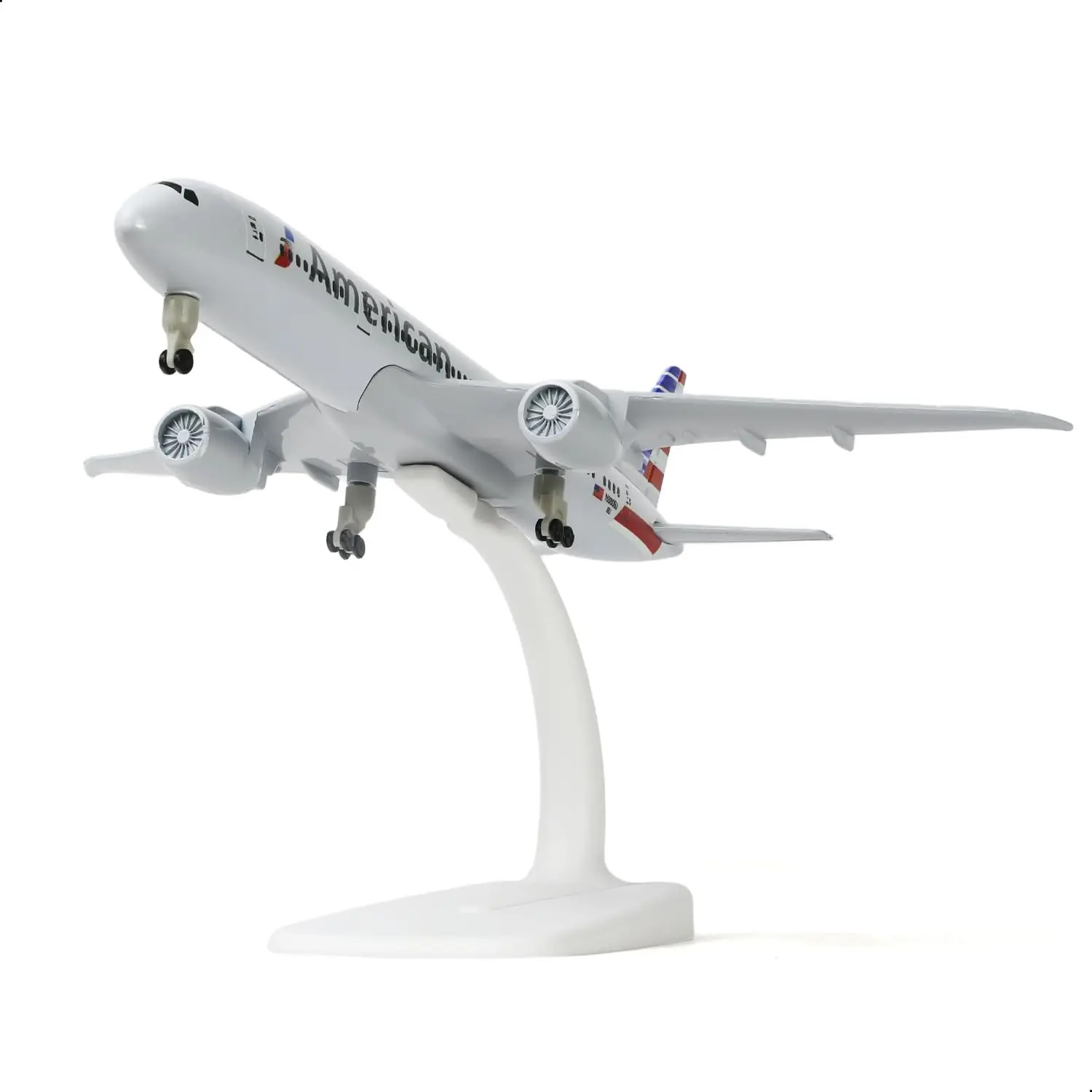 20cm American 787 Diecast Metal Airplane Model Kits for Adult Aviation AA Plane Models Gifts