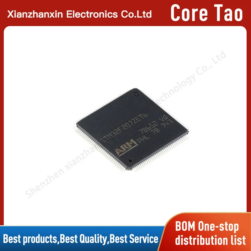 

1PCS/LOT STM32F207ZET6 STM32F207 20ZET6 LQFP144 Microcontroller chips in stock