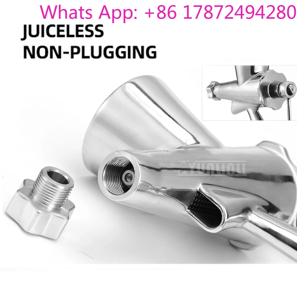 

Stainless Steel Manual Juicer Orange Ginger Hand Pressed Blender Celery Wheat Seedling Juicer