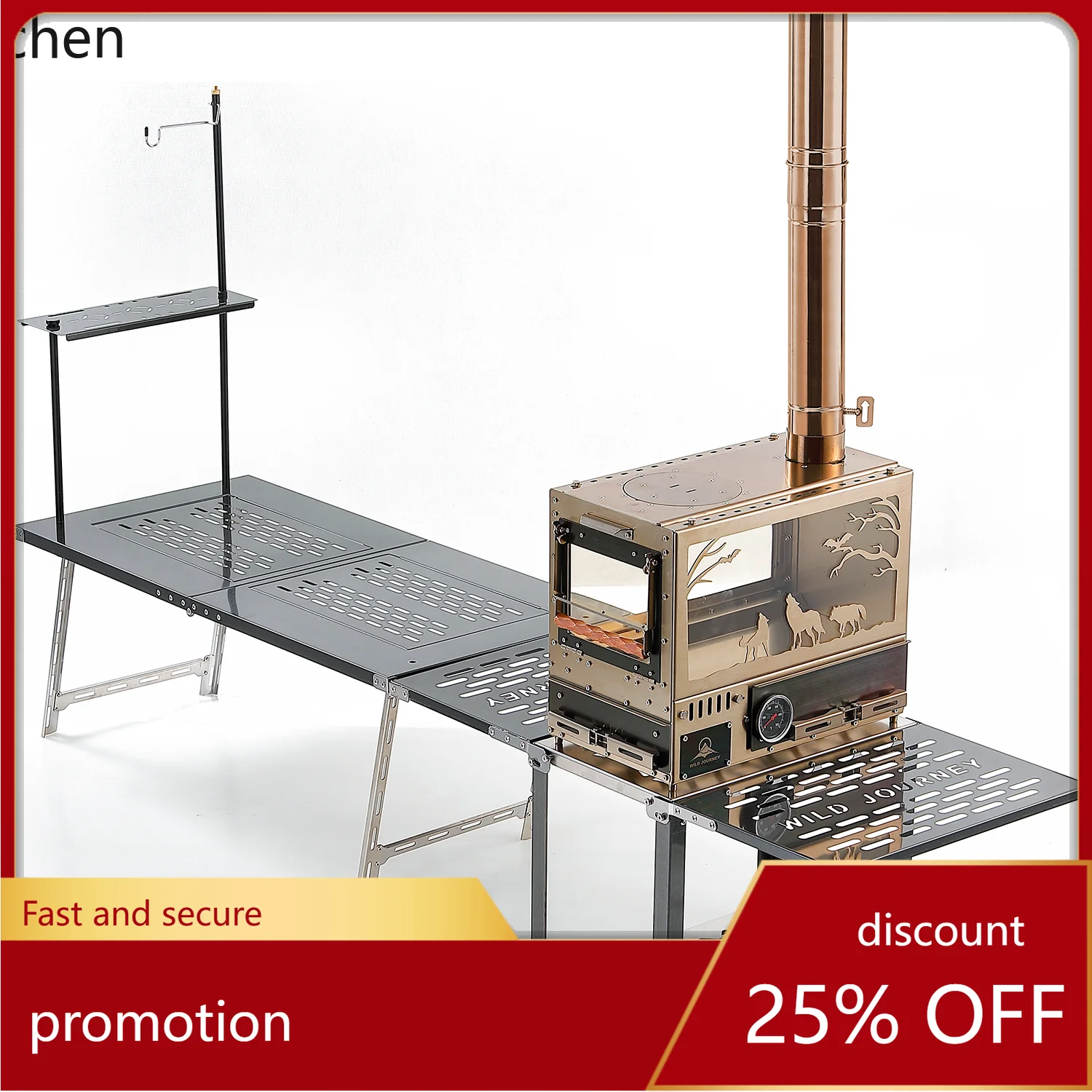 

ZML Outdoor Multi-Functional Portable Folding Indoor Camping Tent Heating