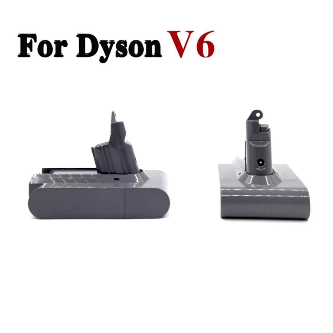New V6 12800mAh Dyson lithium-ion battery 21.6v DC58 DC59 DC61 DC62 vacuum cleaner SV09 SV07 SV03 SV04 SV06 SV05