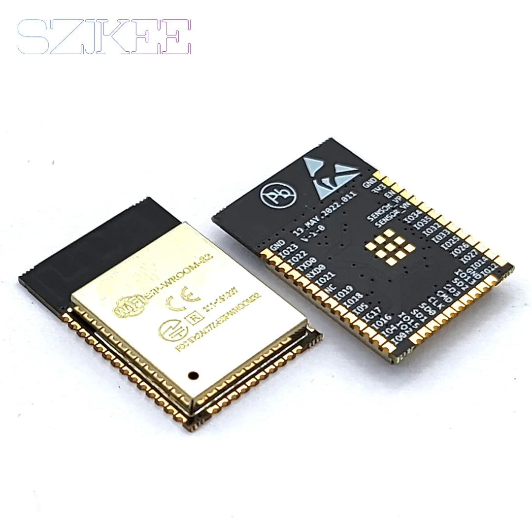 Chip de placa de desarrollo ESP32, 2,4G, modo dual, WiFi + Bluetooth, microcontrolador de doble núcleo, procesamiento, Chip esp32