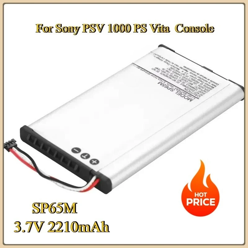For Sony PSV 1000 PS Vita  Console 3.7V 2210mAh SP65M Rechargeable Li-ion Battery Replacement