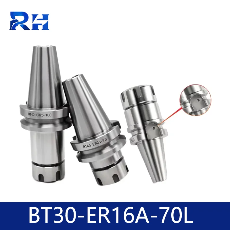 BT30 BT ER Tool Holder BT30 BT40 BT50 Knife Shank ER11 ER16 ER20 ER25 ER32 ER40 Tool Holder Cnc Milling Machine Lathe Maching