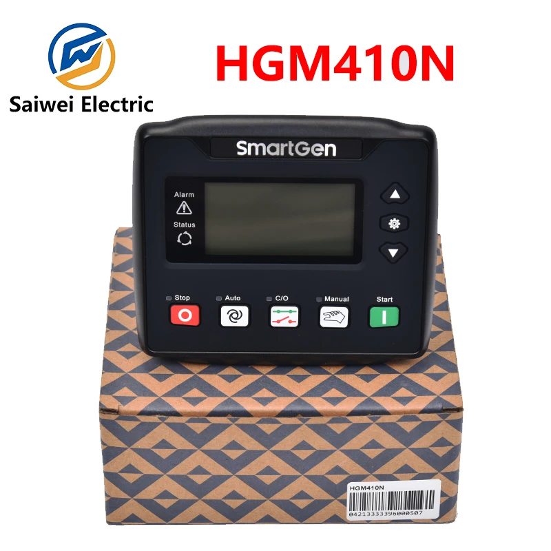 Smartgen HGM410N Automatic Start Stop Diesel Generator Controller LCD Display Module Remote Board Generator Set Controller