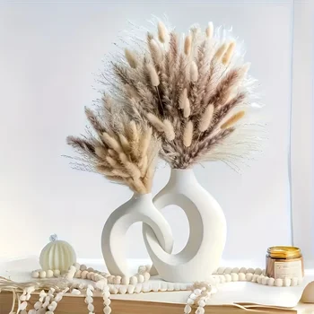 European White Vase Set 1