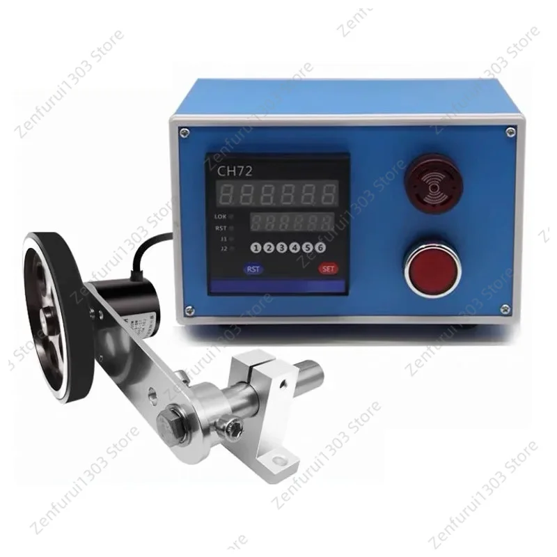 Electronic Digital Display Length Counter Meter with Encoder and  Length Measurement Roller Tool