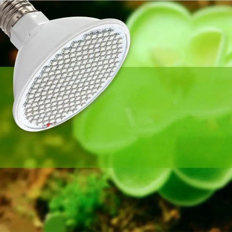 

200 LED E27 flower Plant Grow Light Lamp Growing Lights Bulbs For Hydroponics Systems indoor Vegetable Green House tent box V27