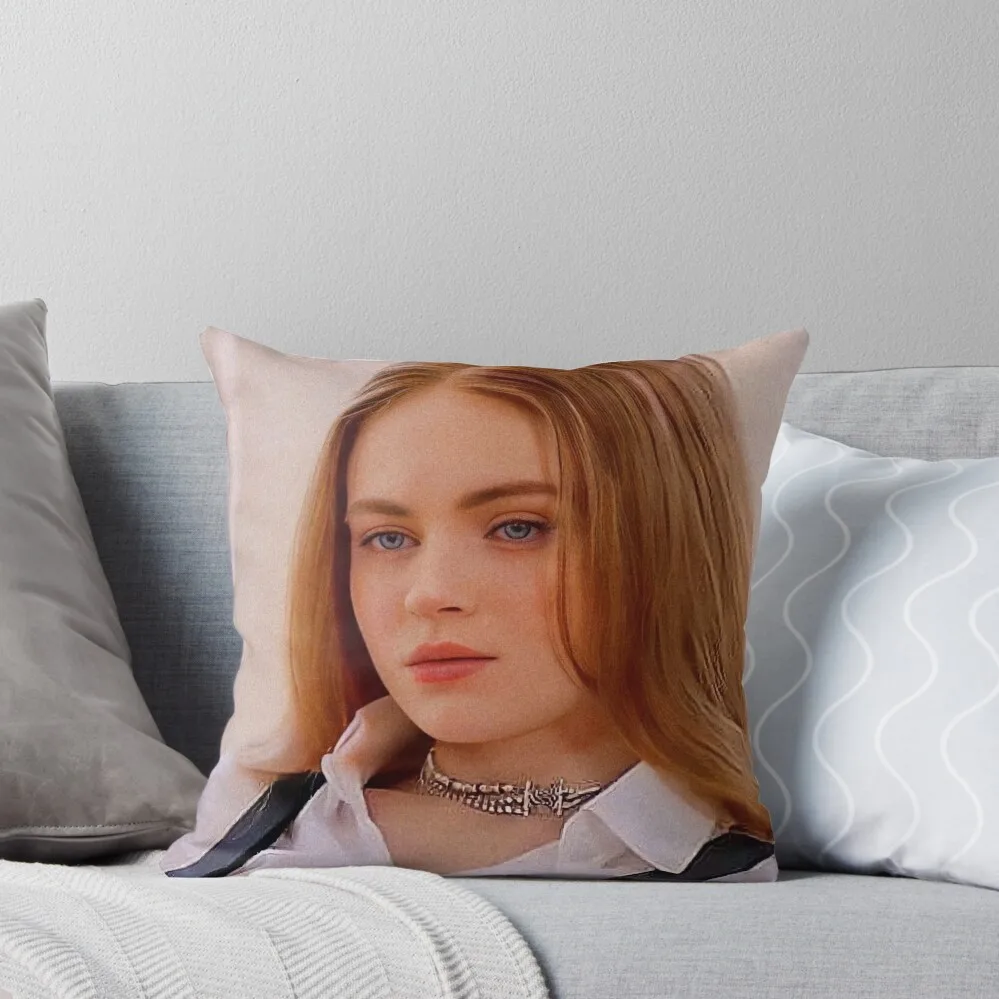 

Sadie Sink Throw Pillow Decorative Cushion Christmas Pillow Cushions