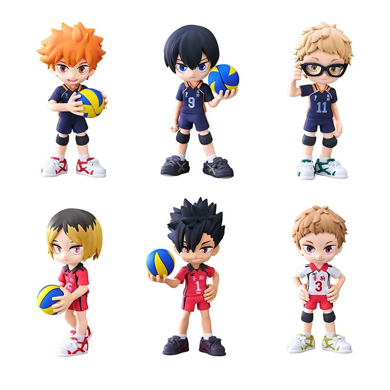 Pre Sale PalVerse Anime Haikyuu Hinata Shoyo Kotaro Bokuto Q-version Model Kit Action Toys Figures Gift