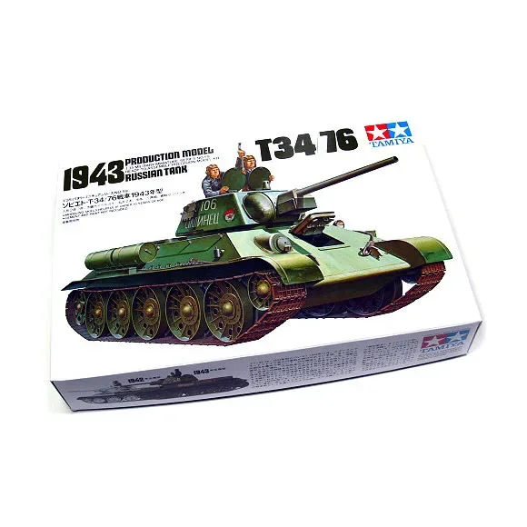 TAMIYA Assembled Tank Model Kit 35059 Soviet T34-76 Medium Tank 1/35