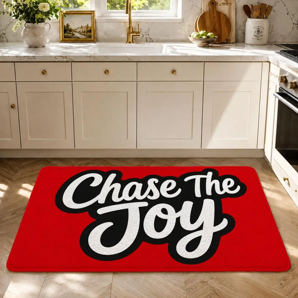 Inspired Living Floor Mat Soft Flannel Rug Non Slip Washable Quick Dry Door Mat for Bathroom Kitchen Bedroom Home 3