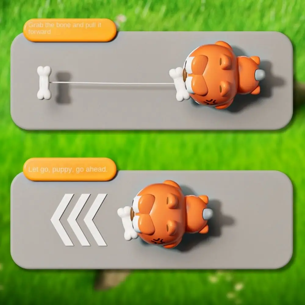 Learning Crawling Doll Pulling Rope Clockwork Toys Animal Climbing Wind-up Toy Cartoon Interactive Clockwork Model Baby