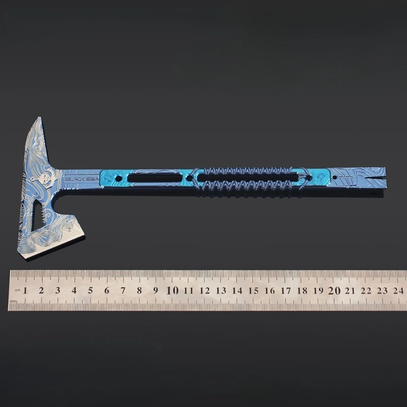 24 cm Neue Delta Action Anime Figur Schwarz Meer Peripherie Metall Modell Handwerkskunst Desktop Dekoration Ornamente Geburtstag Geschenk Spielzeug