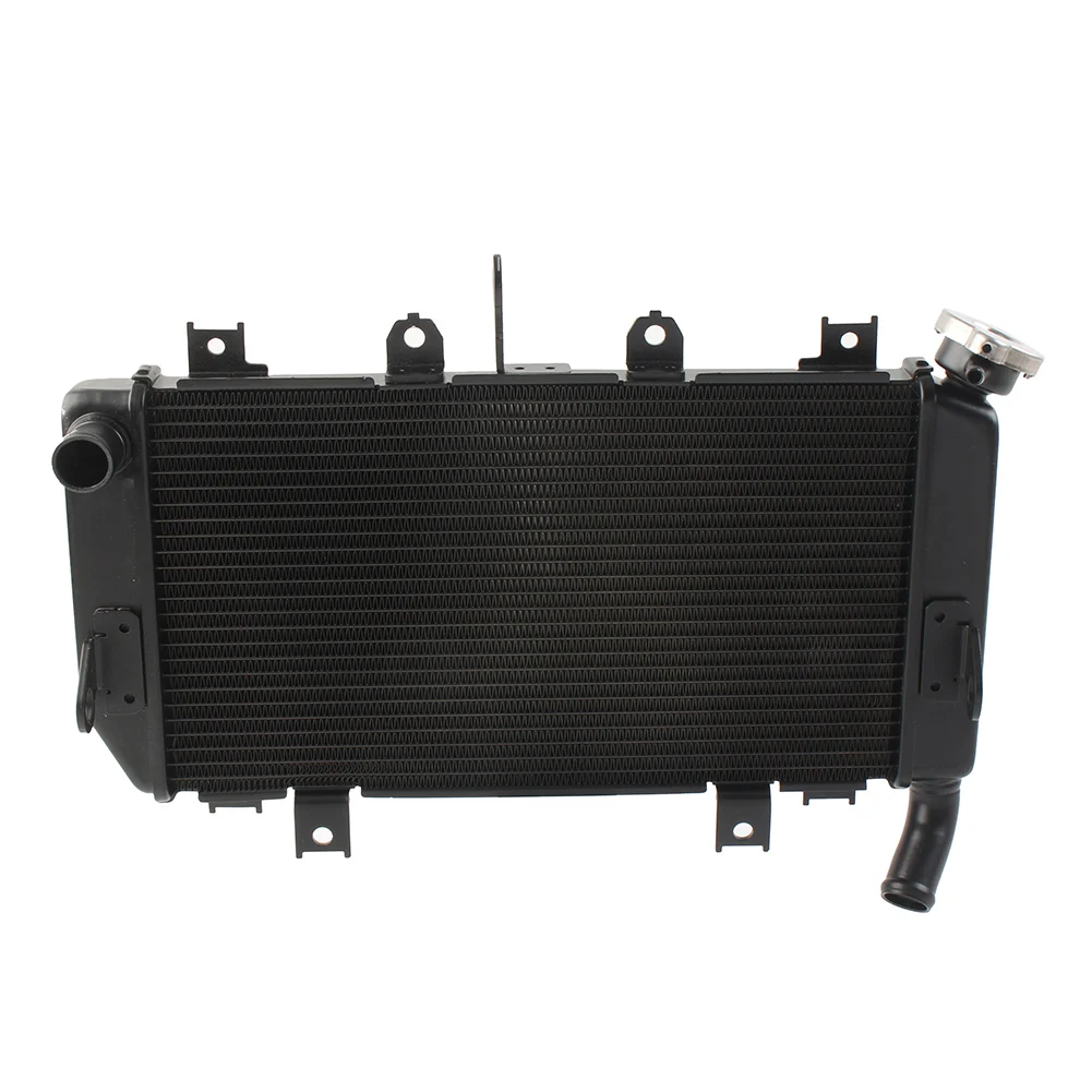 Black Motorcycle Radiator Cooler Cooling For Kawasaki Z400 Ninja 400 2018 2019 2020 2021 2022 2023