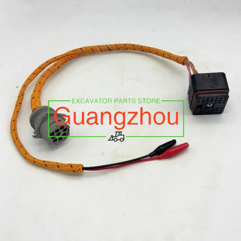 345B 365B Engine Test Start Wiring Harness ECU Flashing Programming Cable Diagnostic Harness for Parts Excavator