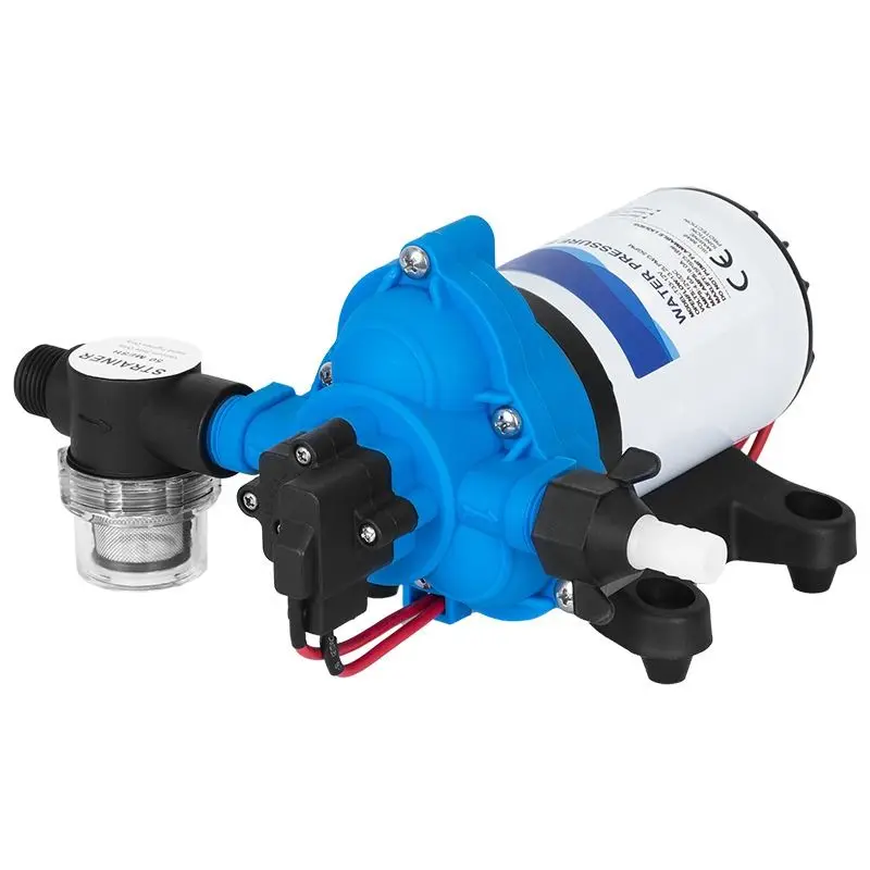 

Rv water pump, Marine 11-liter diaphragm pump, small electric 12V / 24V DC high-pressure water pump, booster pump