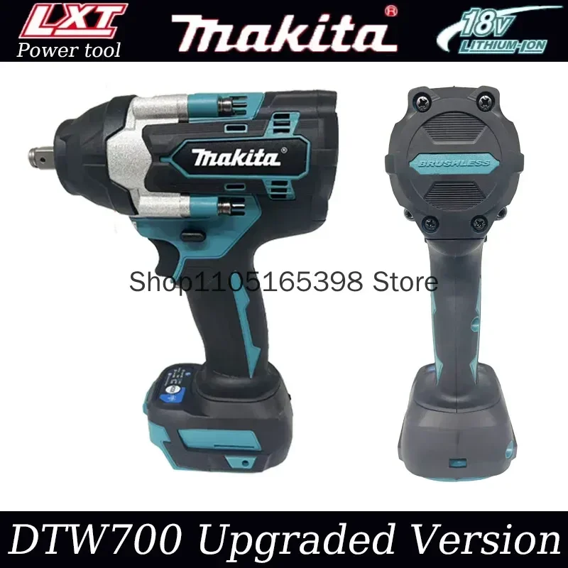 ماكيتا 18 فولت بطارية مفك DTW700 PLUS مفتاح ربط كهربائي مفتاح كهربائي لاسلكي أدوات 1/2 بوصة