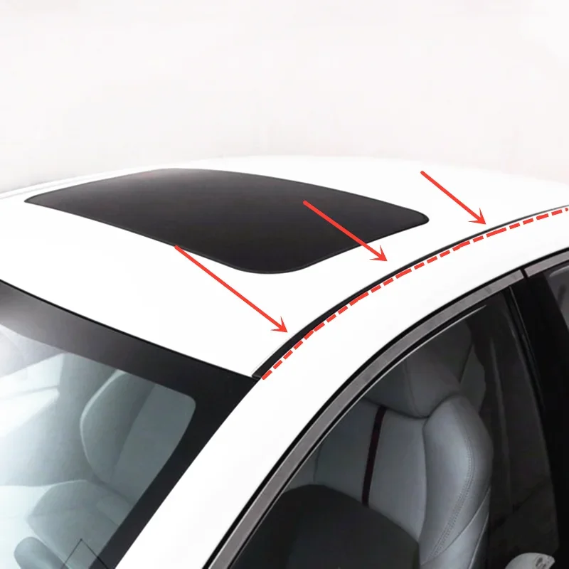 Tira De Sellado Superior Para Techo – Burlete De Goma Para Toyota C-HR / IZOA 2017-2021, Lado Izquierdo, Con Clips, Referencia 75556 / 75555